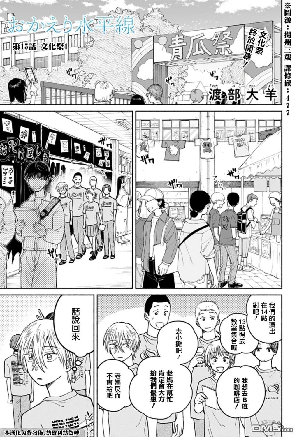 欢迎回来水平线 第15话 第1页