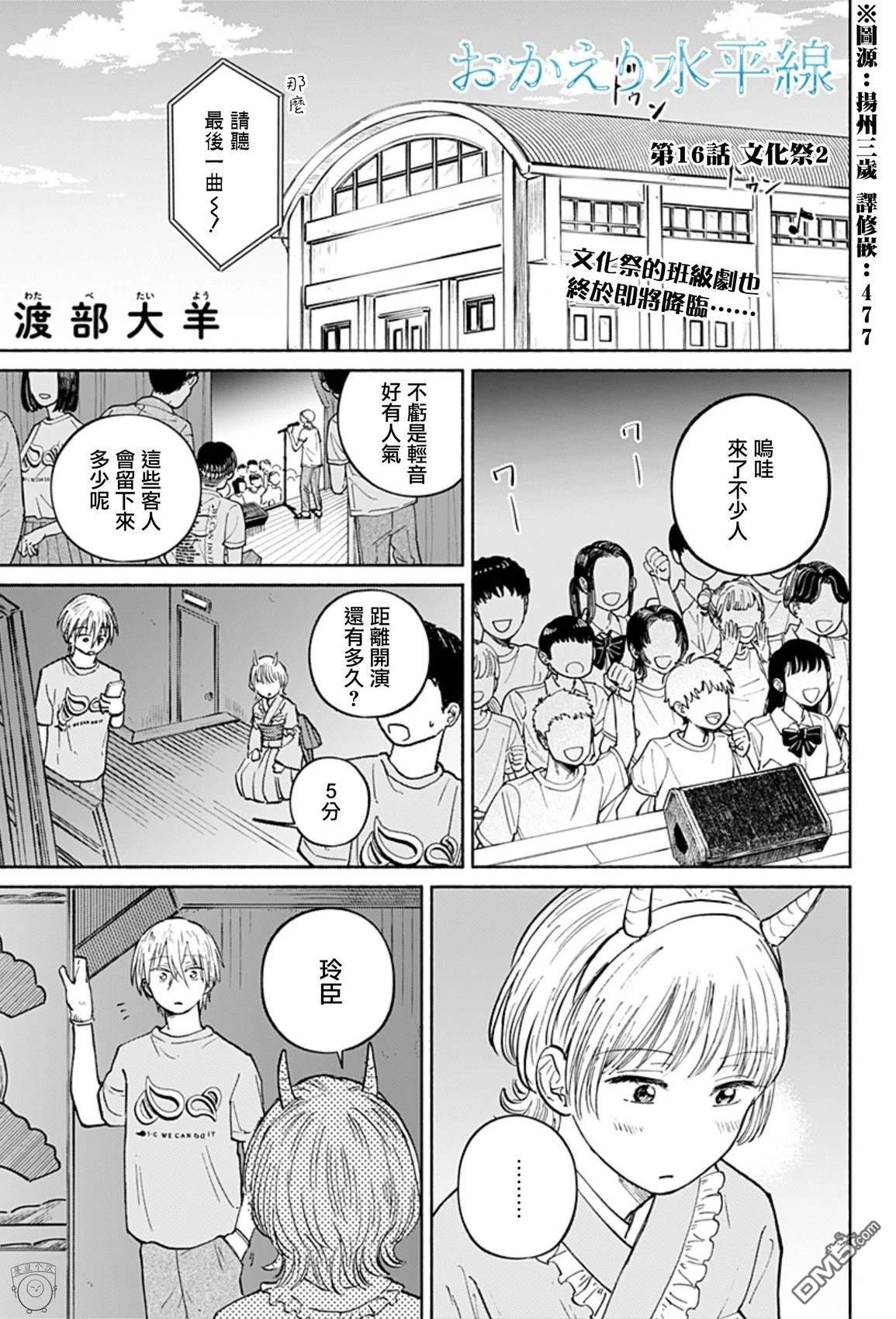 欢迎回来水平线 第16话 第1页