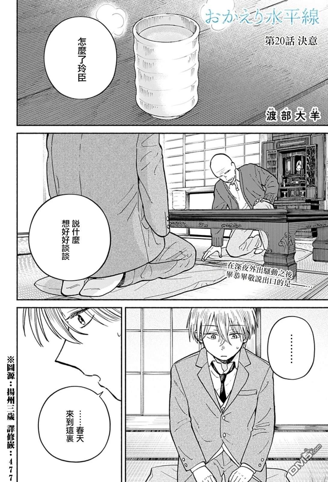 欢迎回来水平线 第20话 第1页