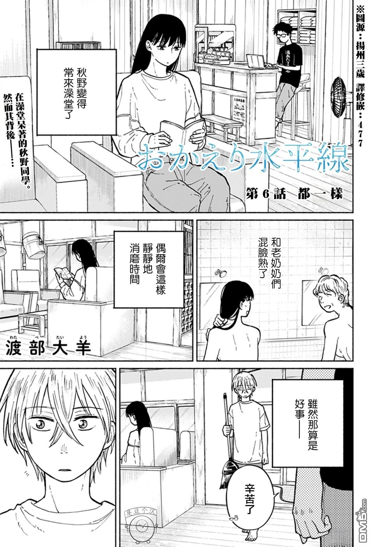 欢迎回来水平线 第6话 第1页