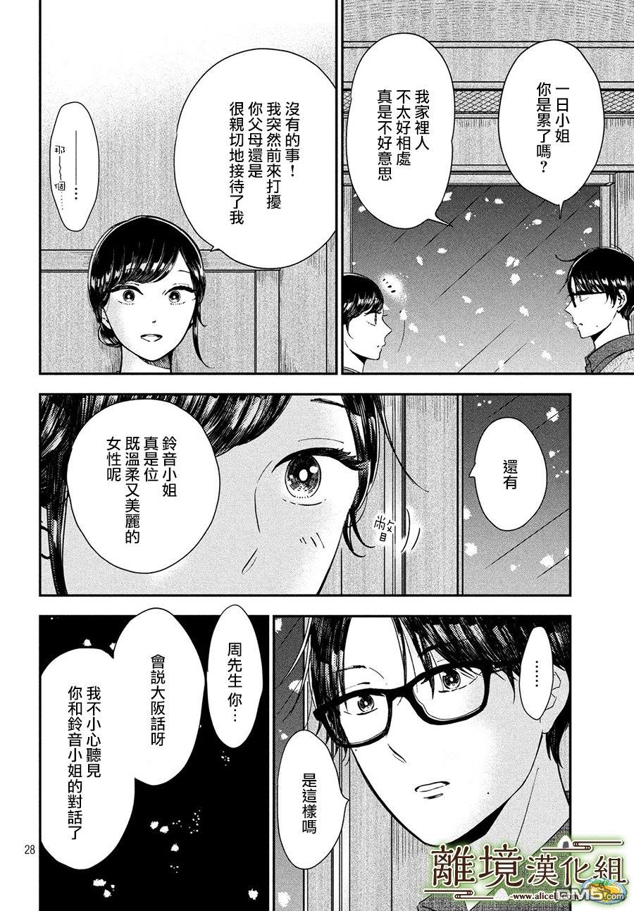 厨刀与小青椒之一日料理帖 第17话 第28页