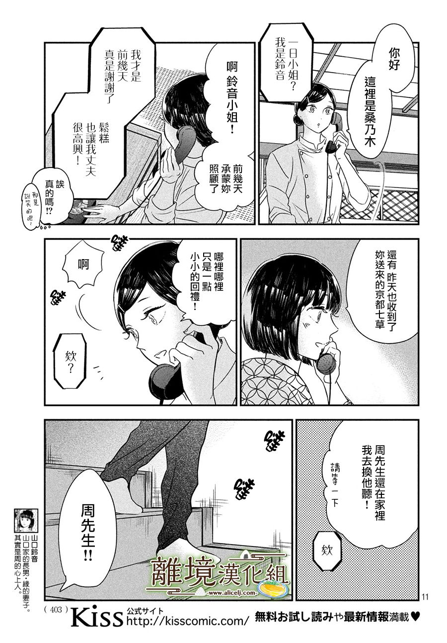 厨刀与小青椒之一日料理帖 第18话 第11页