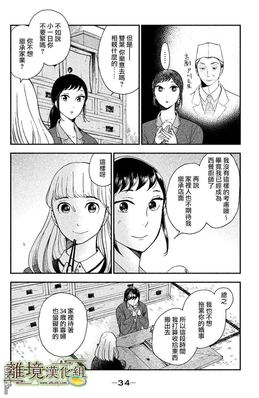厨刀与小青椒之一日料理帖 第1话 第34页