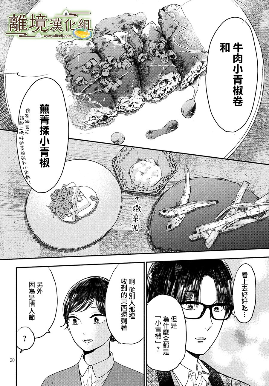 厨刀与小青椒之一日料理帖 第20话 第20页
