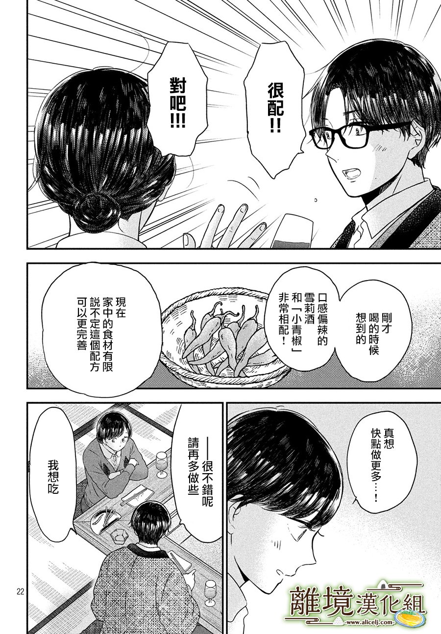 厨刀与小青椒之一日料理帖 第20话 第22页