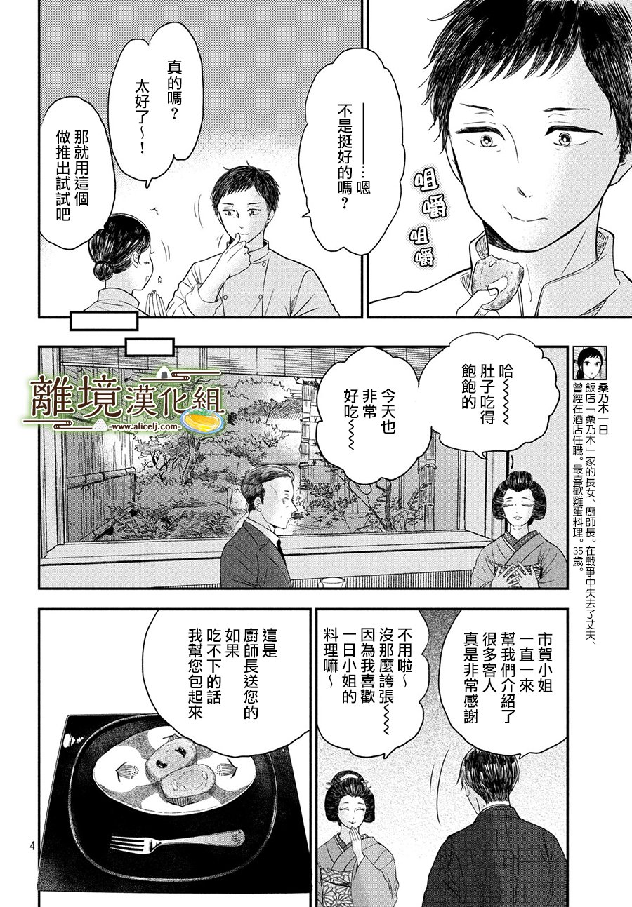 厨刀与小青椒之一日料理帖 第20话 第4页