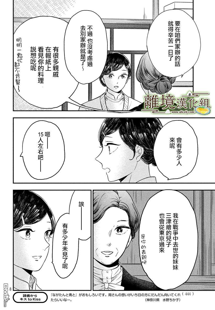 厨刀与小青椒之一日料理帖 第21话 第8页