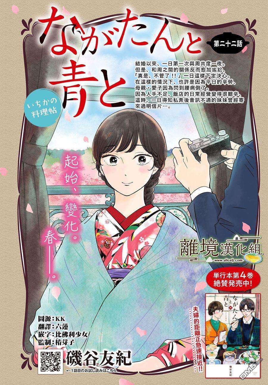 厨刀与小青椒之一日料理帖 第22话 第1页