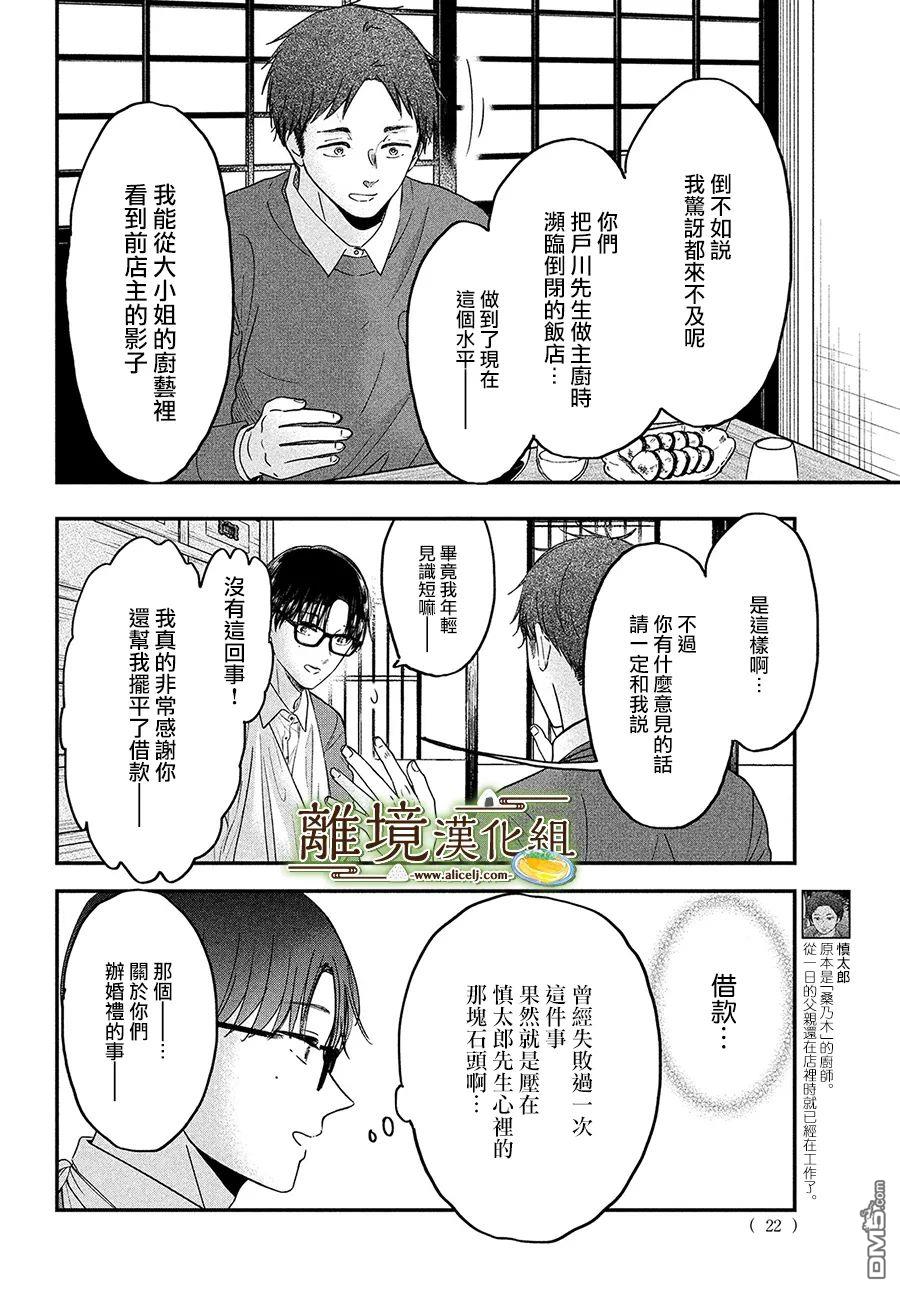 厨刀与小青椒之一日料理帖 第37话 第20页