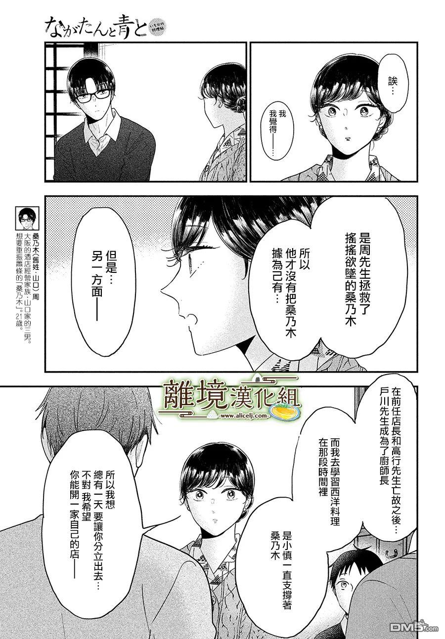 厨刀与小青椒之一日料理帖 第41话 第8页