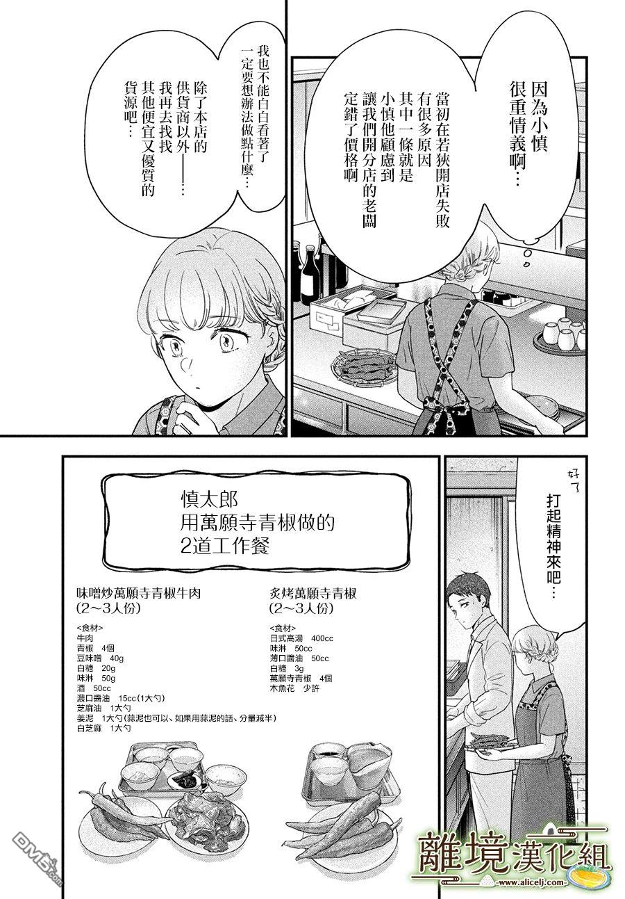 厨刀与小青椒之一日料理帖 第50话 第28页