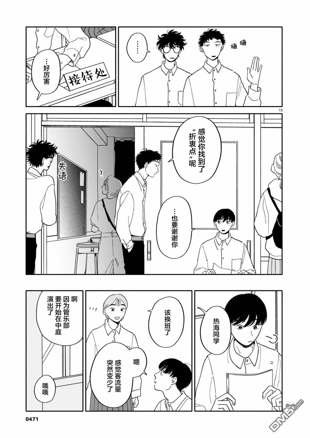 热海同学不容易 第13话 美术室与繁星与汽水糖 第15页