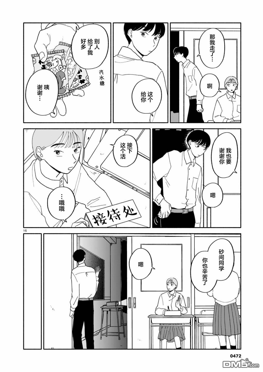 热海同学不容易 第13话 美术室与繁星与汽水糖 第16页