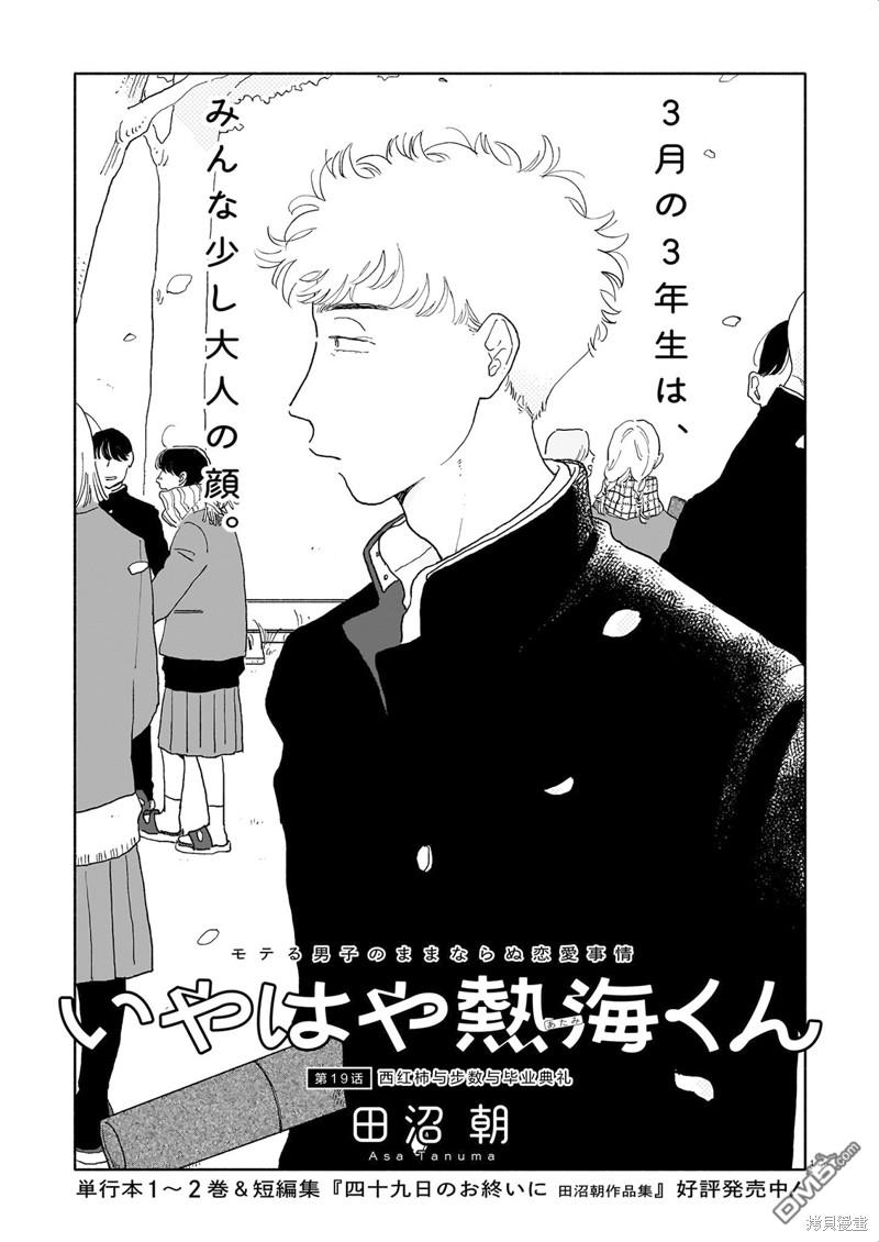 热海同学不容易 第19话 西红柿与步数与毕业典礼 第1页