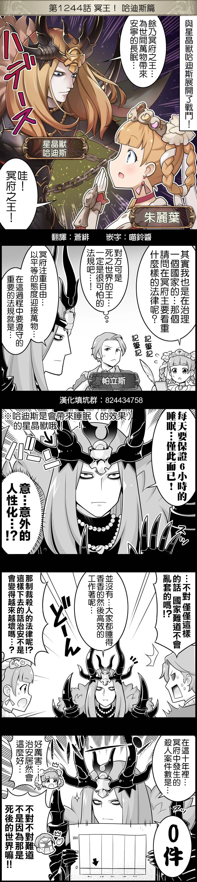 碧蓝幻想官方四格 第1244话 第1页