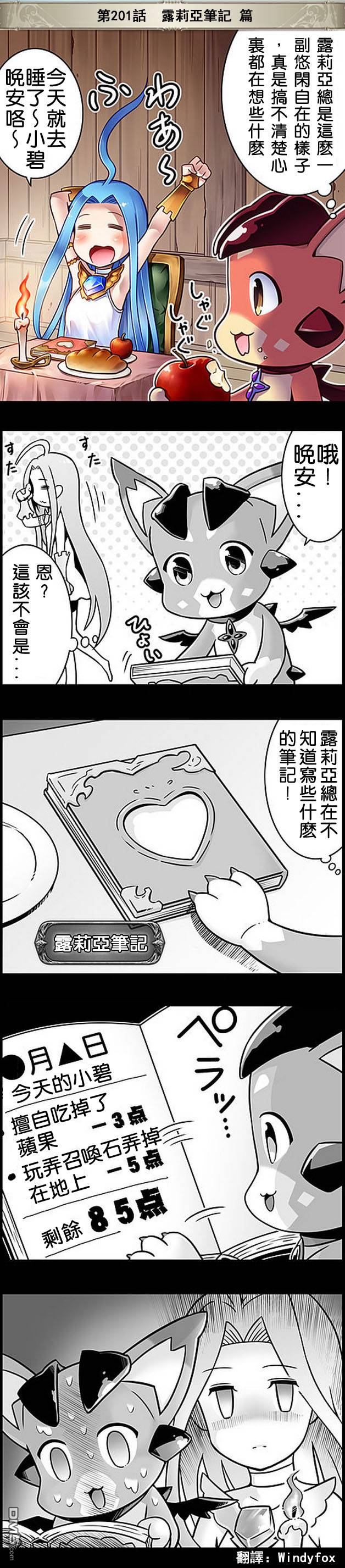 碧蓝幻想官方四格 第201话 第1页