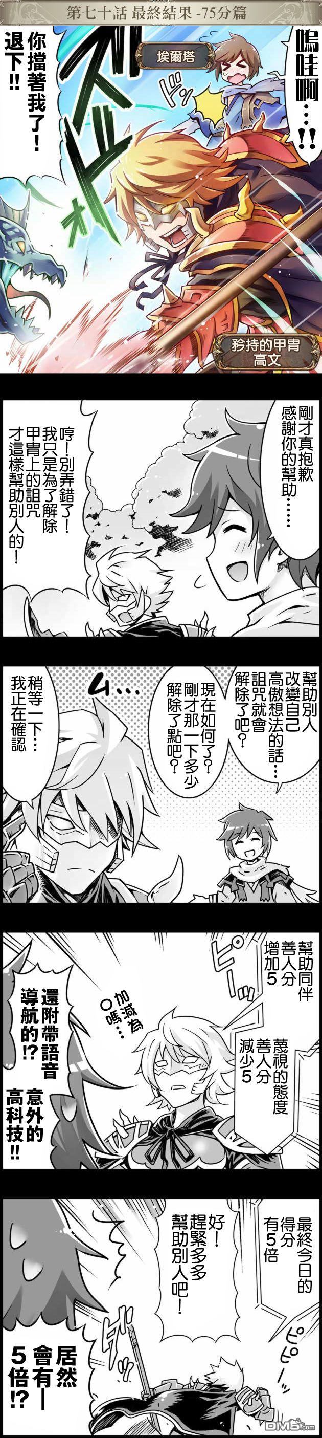 碧蓝幻想官方四格 第70话 第1页
