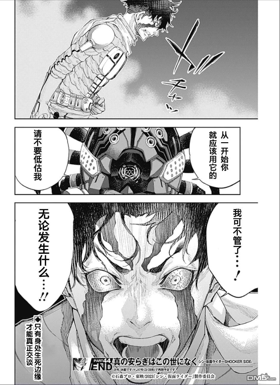 真正的安宁在此世界不存在-新.假面骑士-SHOCKER SIDE 第44话 第18页