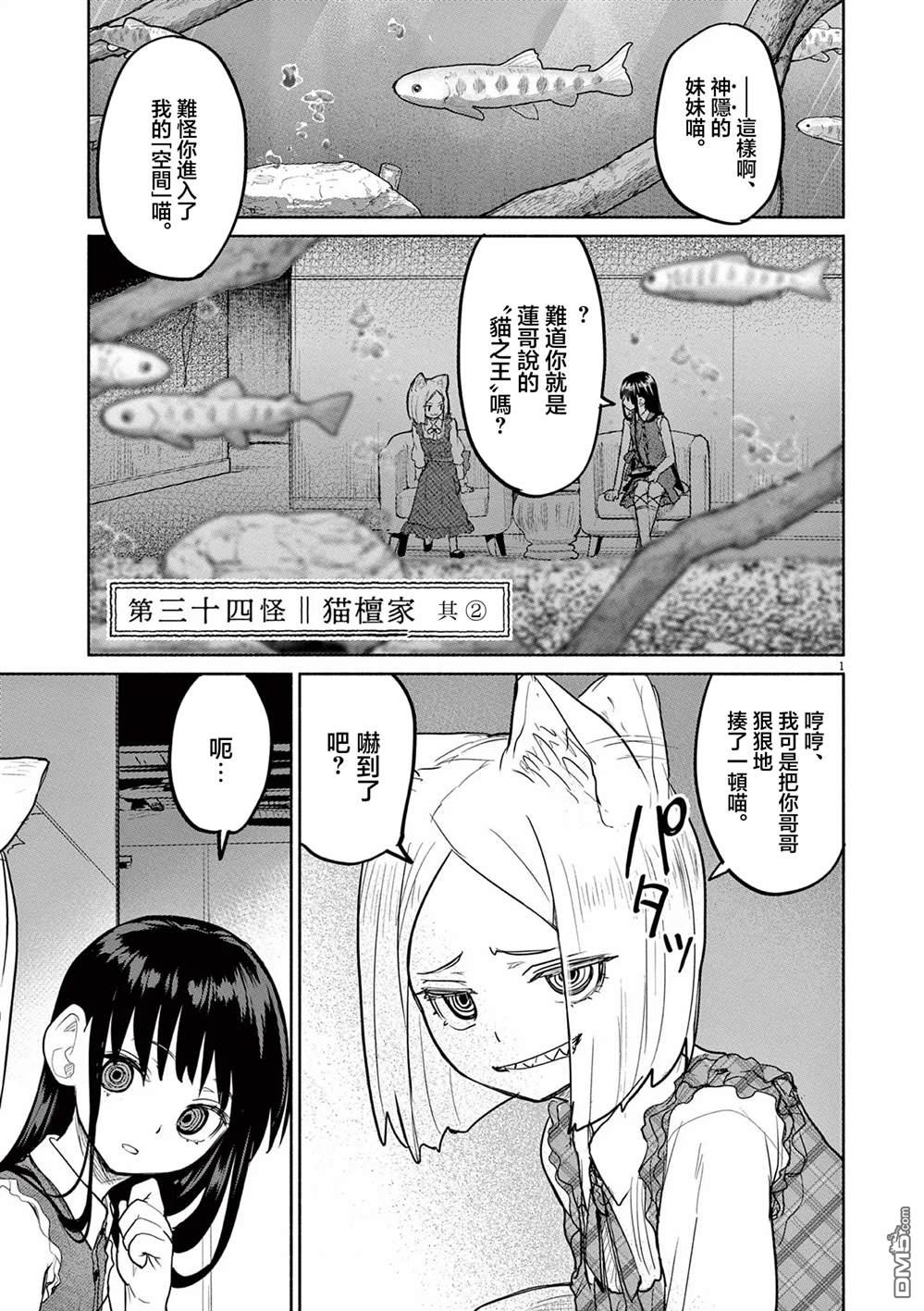 怪异少女神隐 第72话 第1页