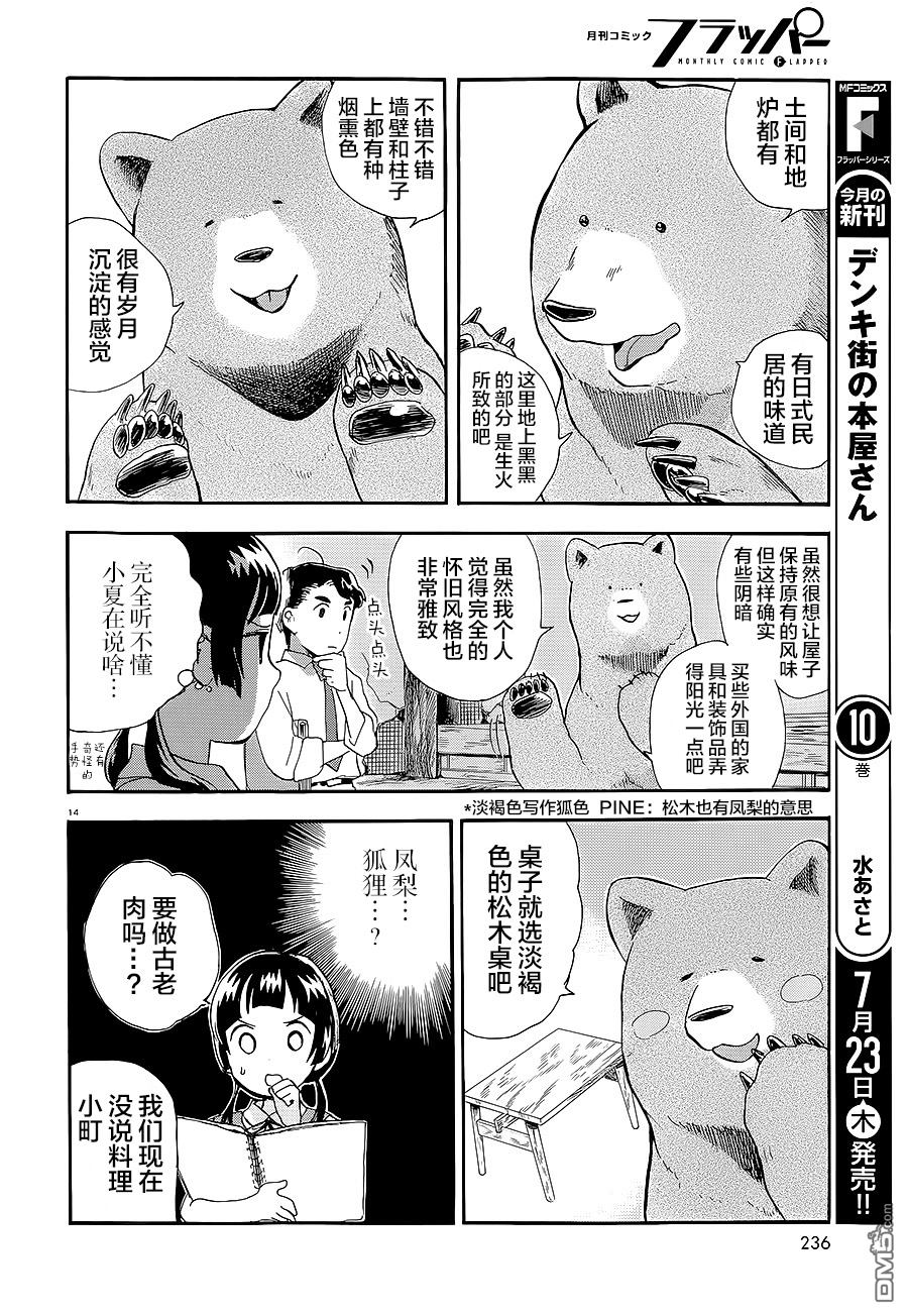 当女孩遇到熊 第27话 咖啡屋 第13页