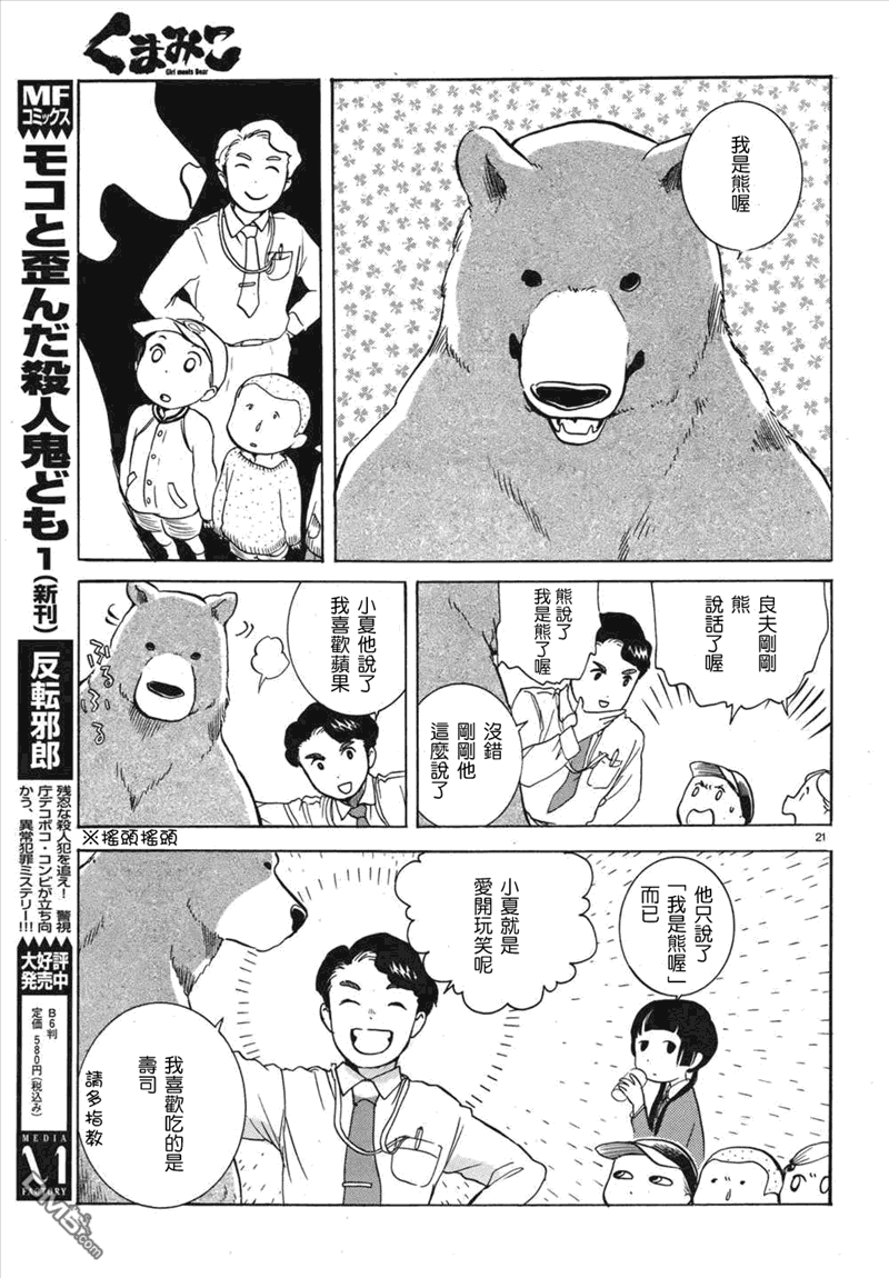 当女孩遇到熊 第2话 村里的传说 第20页