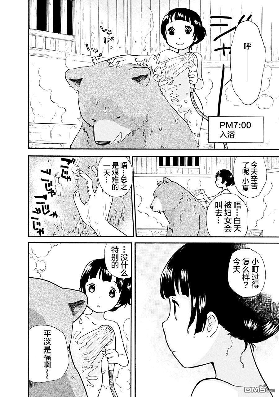当女孩遇到熊 第33话 小町的一天 第23页