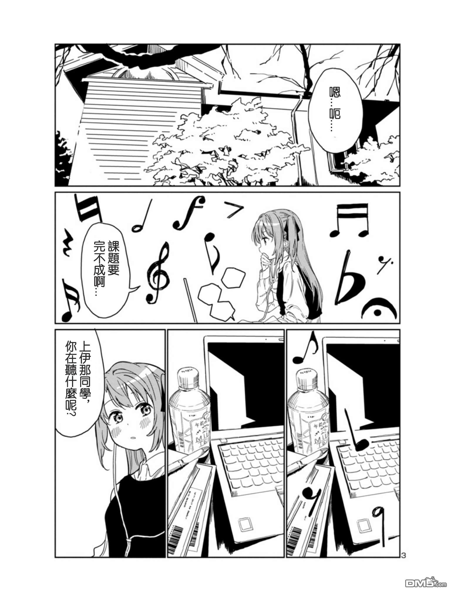 上伊那牡丹，酒醉身姿似百合花般 第3话 第3页