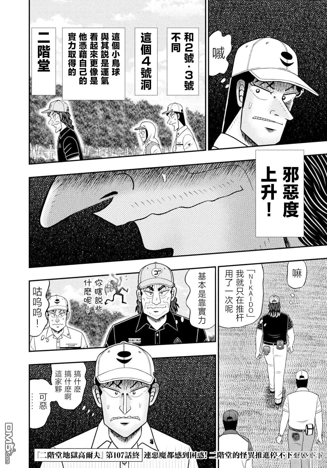 二阶堂地狱高尔夫 第107话 第20页