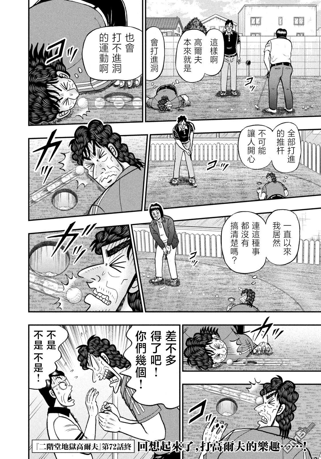 二阶堂地狱高尔夫 第72话 第22页
