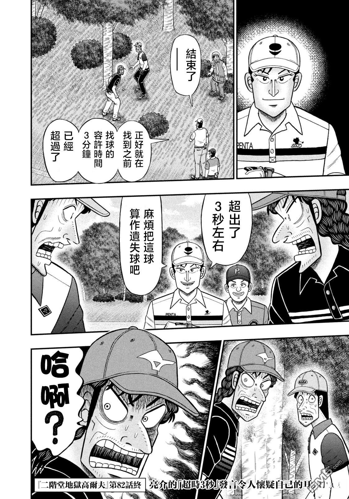 二阶堂地狱高尔夫 第82话 第20页