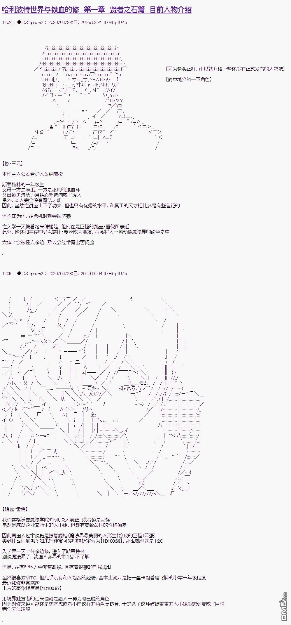 哈利波特世界与铁血的修 [番外] 目前登场人物介绍 第1页