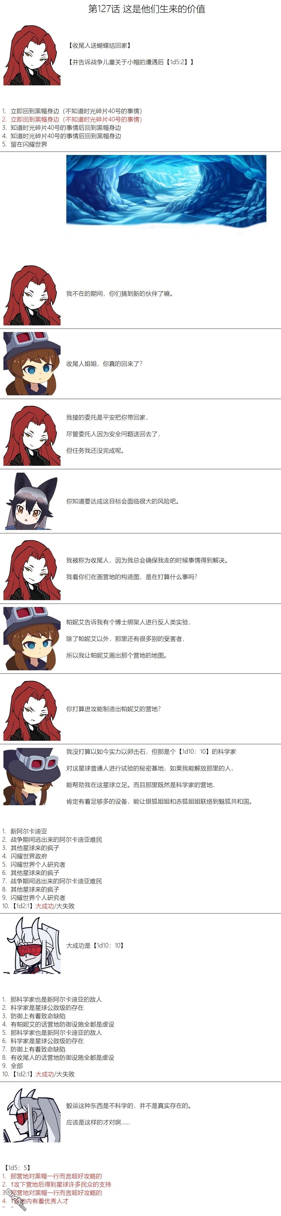 帽子女孩在边缘世界 第127话 第1页