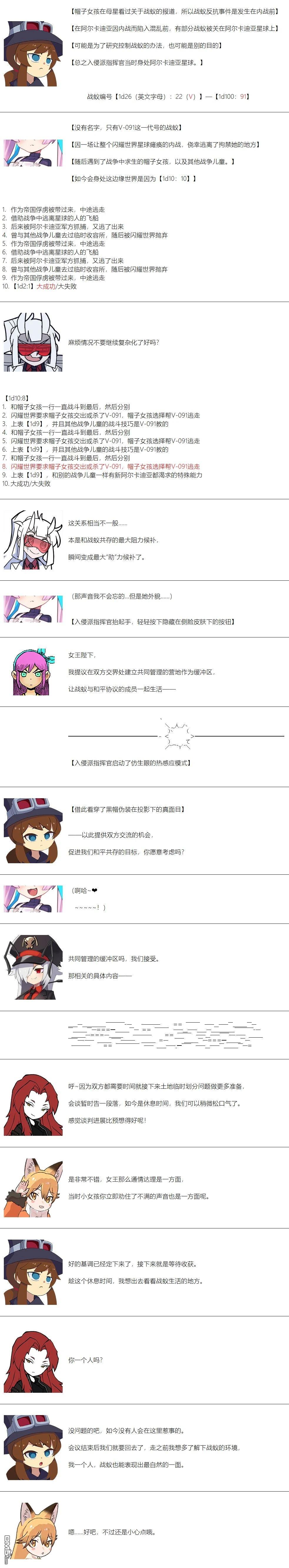 帽子女孩在边缘世界 第136话 第4页