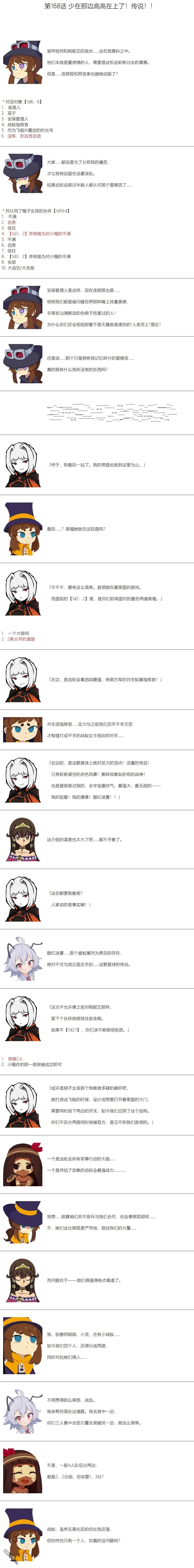 帽子女孩在边缘世界 第168话 第1页