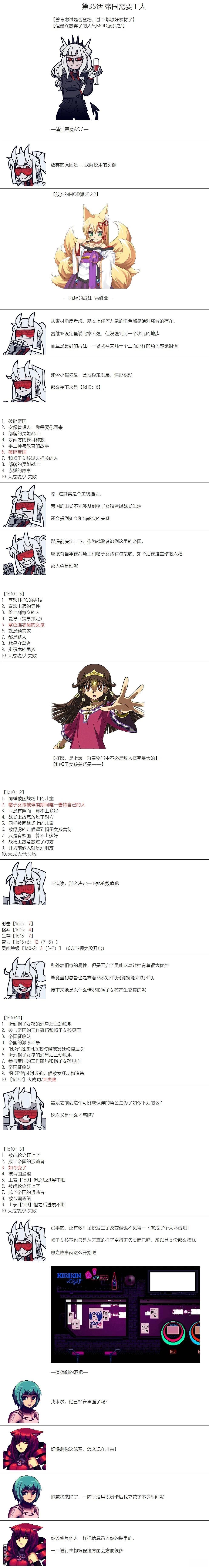 帽子女孩在边缘世界 第35话 第1页