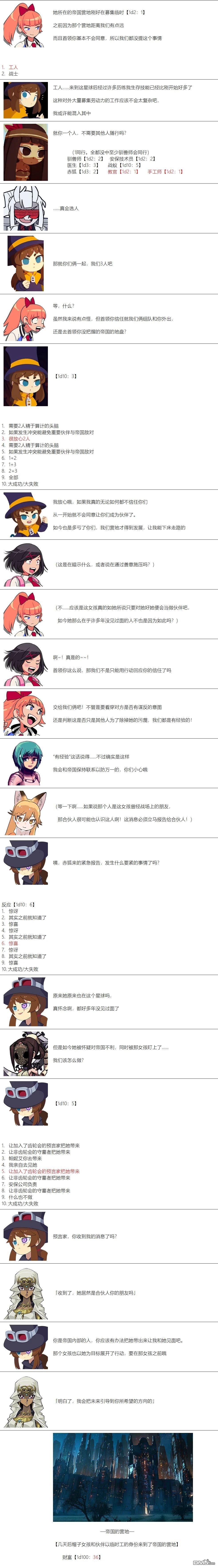 帽子女孩在边缘世界 第35话 第5页
