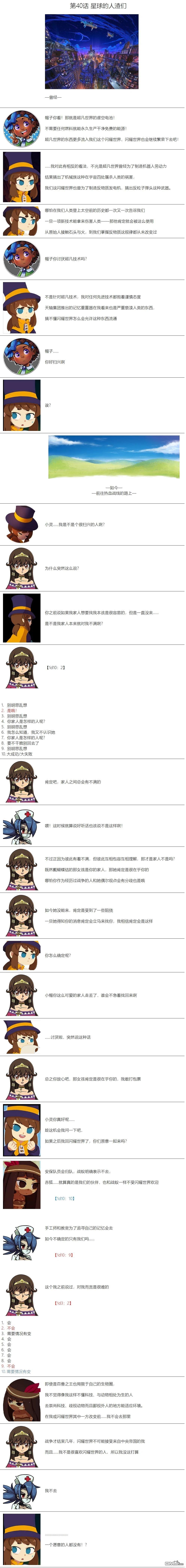 帽子女孩在边缘世界 第40话 第1页