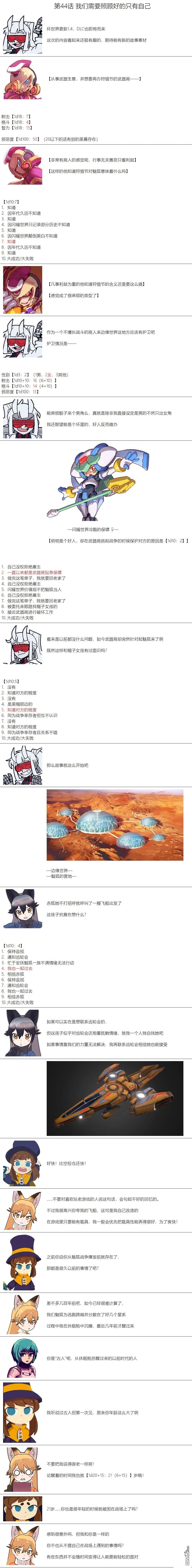 帽子女孩在边缘世界 第44话 第1页