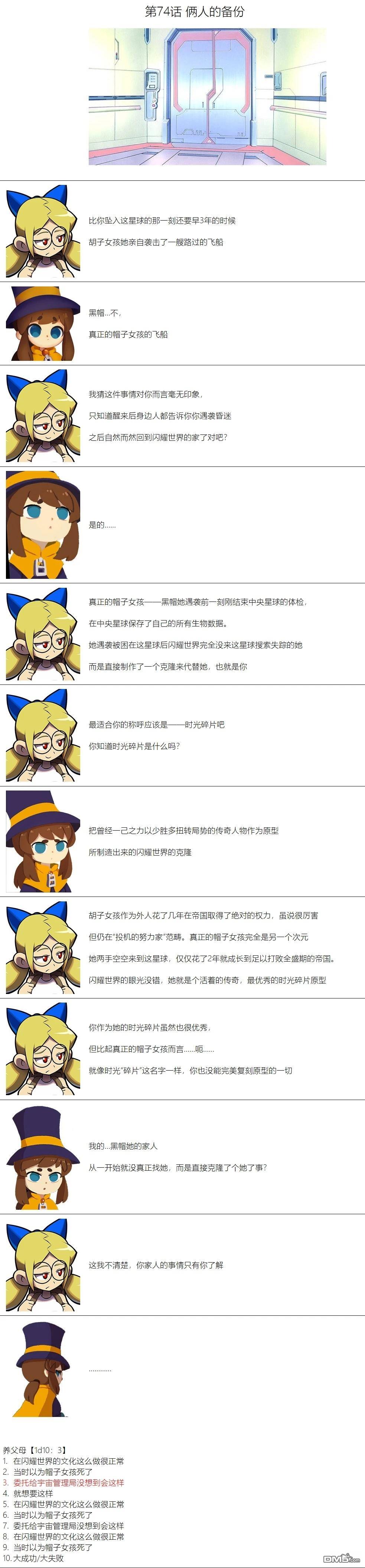 帽子女孩在边缘世界 第74话 第1页
