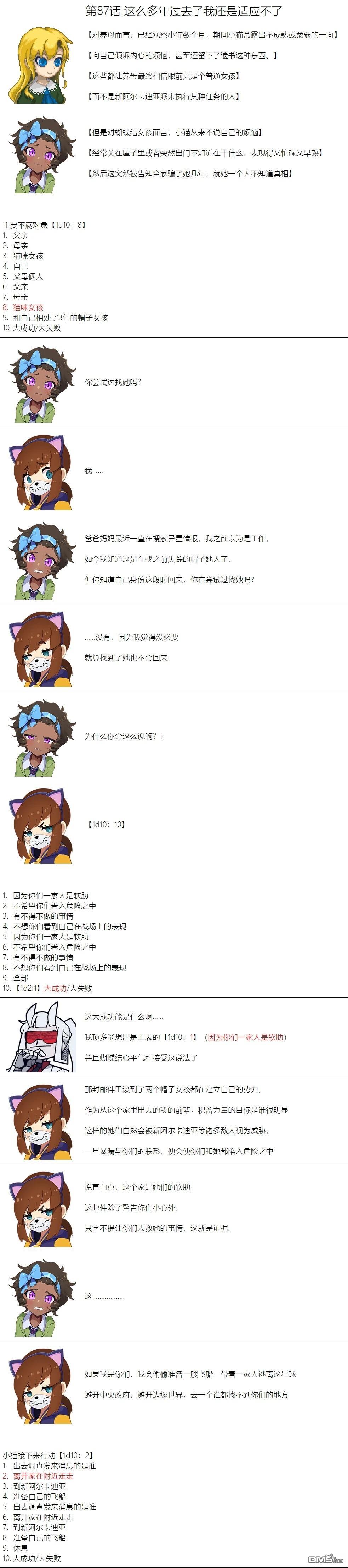 帽子女孩在边缘世界 第87话 第1页