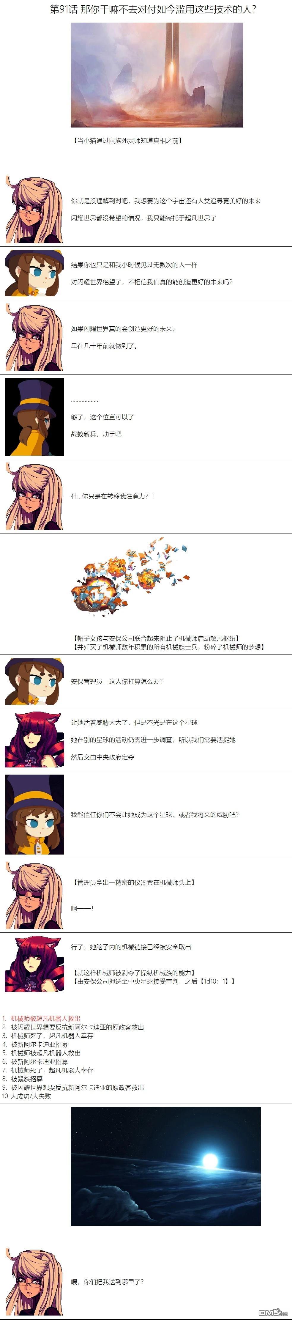 帽子女孩在边缘世界 第91话 第1页
