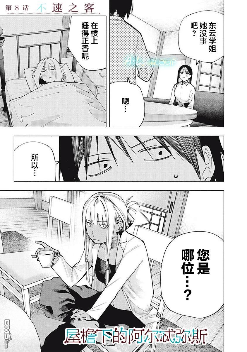 屋檐下的阿尔忒弥斯 第8话 第1页