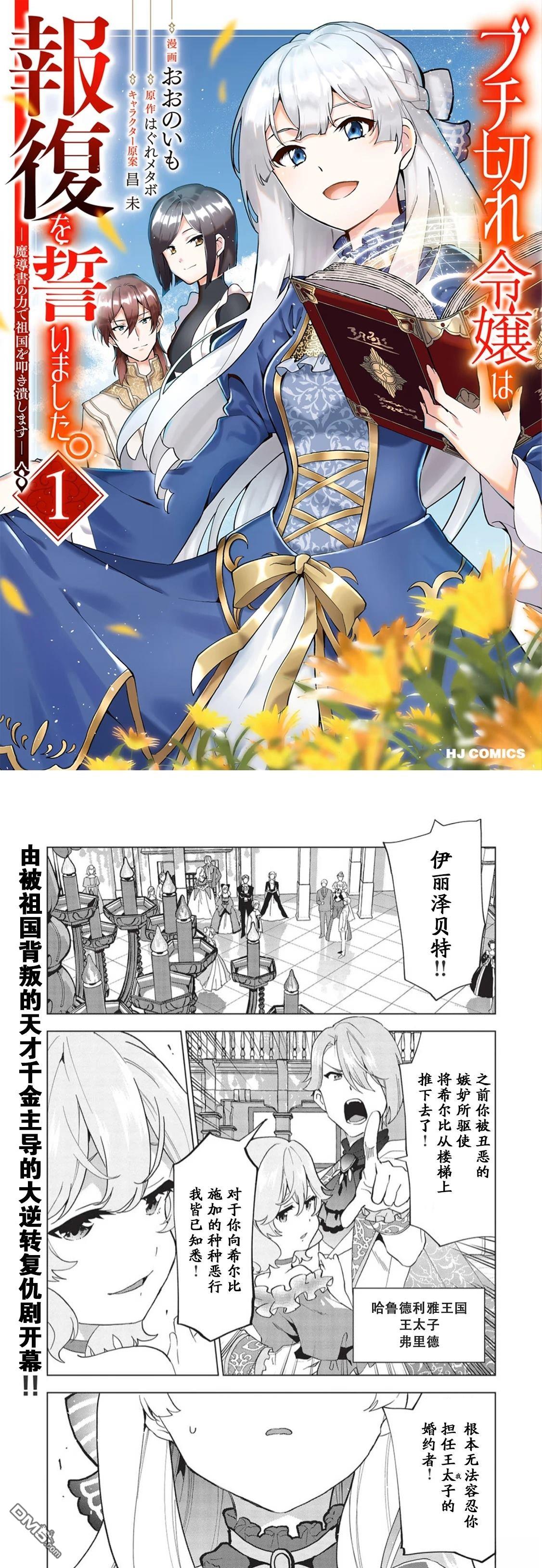 盛怒千金誓必复仇～用魔导书敲打王国～ 第1话 第1页