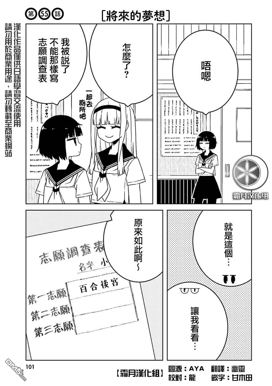 与异种族女子○○的故事 第55话 第1页