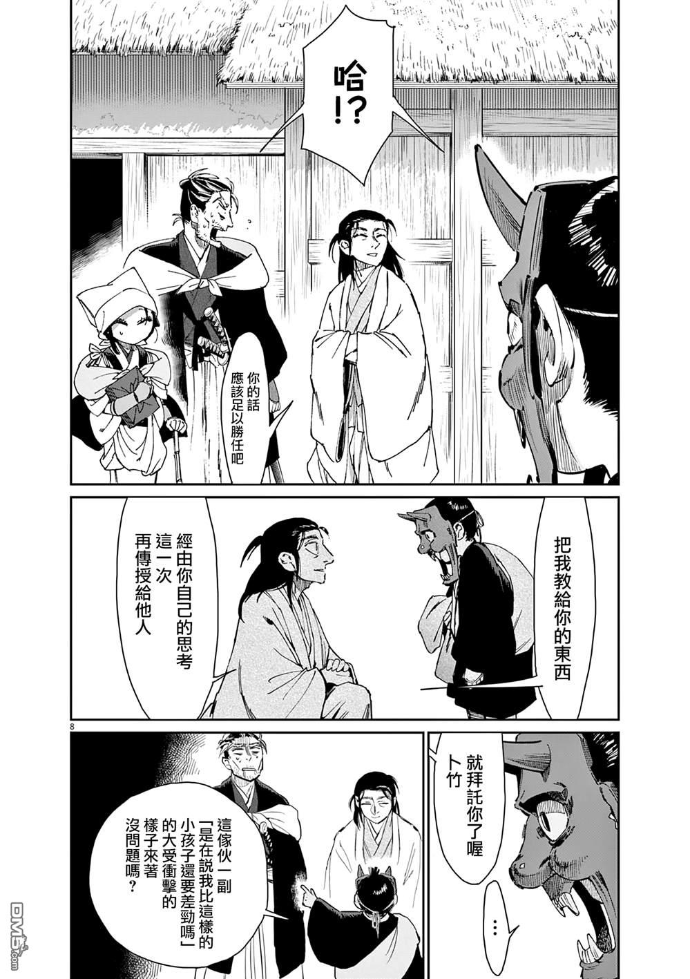 太阳与月下钢刀 第38话 第8页