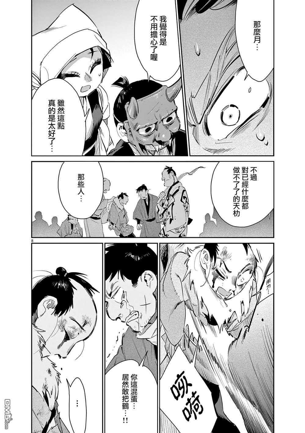 太阳与月下钢刀 第49话 第8页