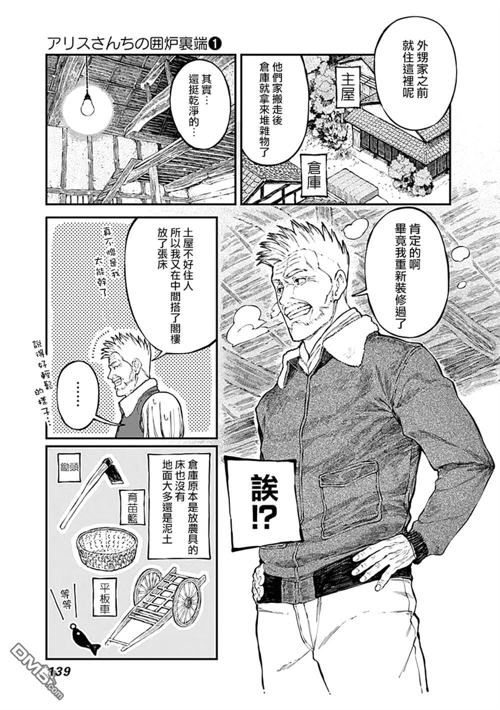 爱丽丝小姐家的地炉旁边 第6话 第3页