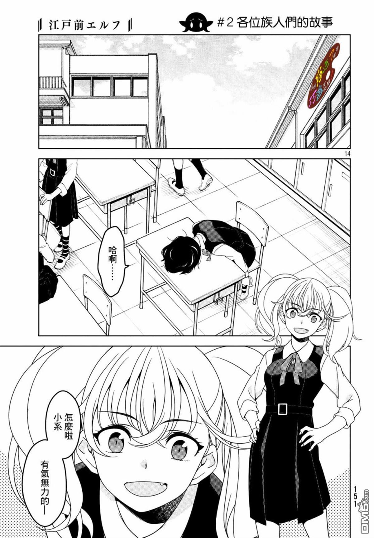 江户前的废柴精灵 第2话 第1页