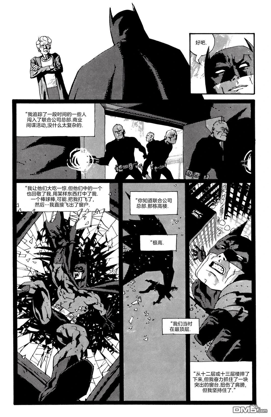 蝙蝠侠：黑与白 [番外] 短篇：日出 第5页