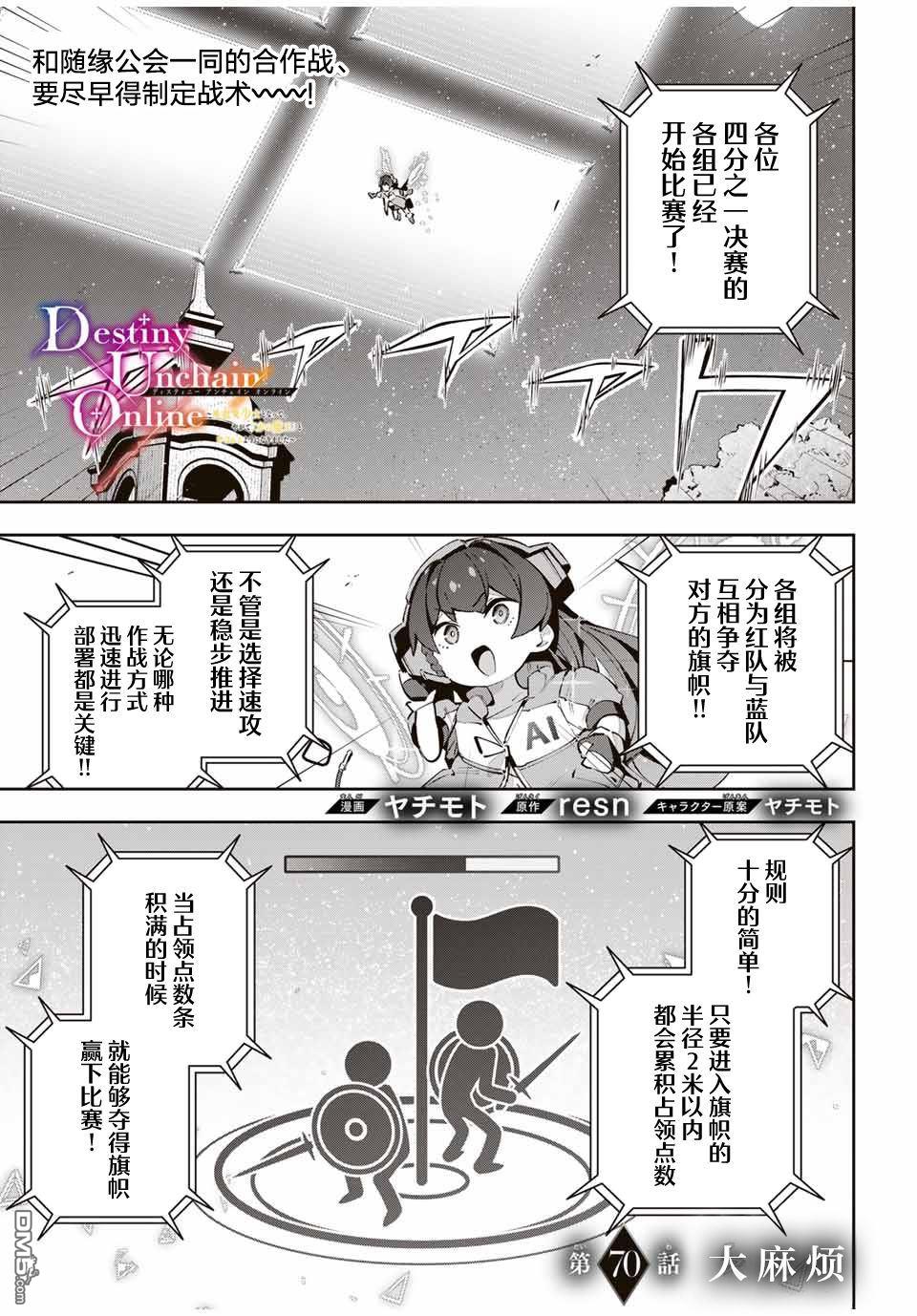 Destiny Unchain Online 〜成为吸血鬼少女，不久后被称为『红之魔王』〜 第70话 第1页
